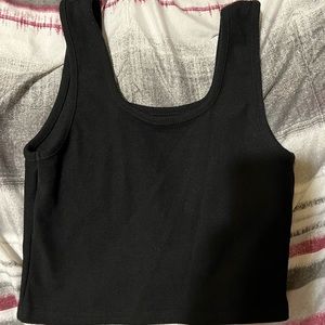 Black tank top. Size Medium